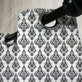 thumbnail image 4 of Ambesonne Damask Grommet Curtain, Black and White Baroque, 50" x 63", Black White, 4 of 6