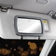 thumbnail image 3 of Espejo retrovisor con 6 luces LED brillantes para maquillaje, decoración para el interior del coche, 3 of 5