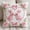 throw pillow covers, variant on Valentine's Day Embroidered Heart Rose Square Pillowcase 45X45Cm, Decorative Pillow Cover For Teens, Valentine's Day Decorative Cushion Cover (No Insert)