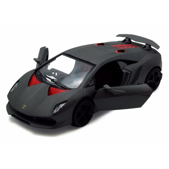 Lamborghini Sesto Elemento, Matte Black - Showcasts 79314BK - 1/24 Scale Diecast Model Toy Car