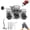 Silver, variant on Upgraded Chainsaw Sharpener Jig Kit, Universal Hand-Crank Chain Saw Blade Sharpening Tool for 4-22 Inch Gas and Electric Saws, Portable Chainsaw Chain Sharpener for Fast Outdoor Yard Work