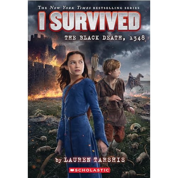 Pre-Owned I Survived the Black Death, 1348 (I Survived #24) (Paperback) 1338891804 9781338891805