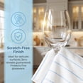 thumbnail image 2 of Unique Bargains 3pcs Microfiber Absorbent Striped Cleaning Cloths White Blue 12" x 12", 2 of 8