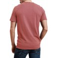 thumbnail image 2 of Velvet by Graham & Spencer Mens Chad Raw Cotton Slub Pocket Tee Small Cedar, 2 of 2