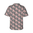 thumbnail image 3 of Haiem Poodle Dog Printed Hawaiian Shirt for Men - Men’s Casual Beach Summer Shirts - Stretch Fabric with Modern Fit-3X-Large, 3 of 9