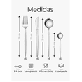 thumbnail image 2 of Juego De Cubiertos Elegantes color plata, 2 of 4