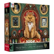 Ceaco Mad About Cats Thomas Kinkade Disney 500 Piece Interlocking Jigsaw Puzzle