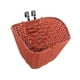 thumbnail image 2 of Cesta de bicicletas Canasta de almacenamiento ligero para libros de alimentos para bicicletas de montaña Marrón, 2 of 8