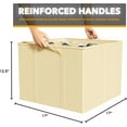 thumbnail image 7 of SpaceAid Shoe Organizer for Closet, 2 Pack, Fits 16-32 Pairs, Beige, 7 of 7