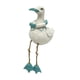 thumbnail image 1 of Estatua de ave marina, escultura animal, decoración costera náutica, figura de pájaro colgante Azul con anillo, 1 of 9