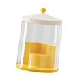 thumbnail image 4 of Lipstore Présentoir à Poupées Transparent Anti-Poussière pour Collection Modèle Maison Jaune, 4 of 8