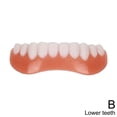 thumbnail image 4 of Silicone Upper/Lower Artificial False Teeth Veneers Paste Dentures, 4 of 8