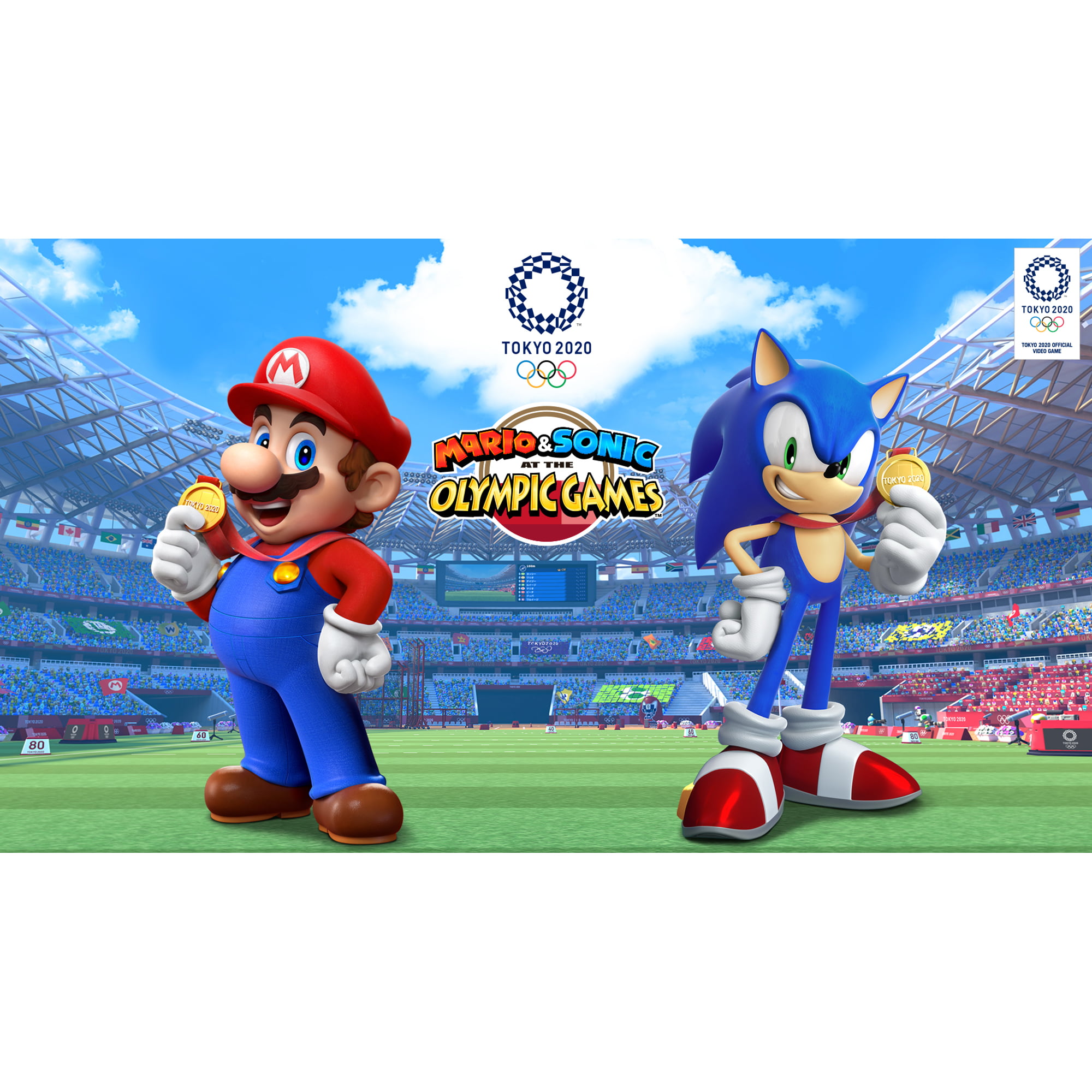 Mario Sonic At The Olympic Games Tokyo 2020 Sega Nintendo