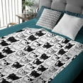 thumbnail image 3 of Cat Book Flannel Fleece Blanket Throw Couch Microfiber Soft Cozy Lightweight Luxury Bed Blanket for Pet, 3 of 5
