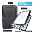 thumbnail image 4 of Clipboards with Heavy Duty,8.5X11Clip Boards with Low Profile Clip,Side Opening,A4 Size for Office, School and Home B, 4 of 5
