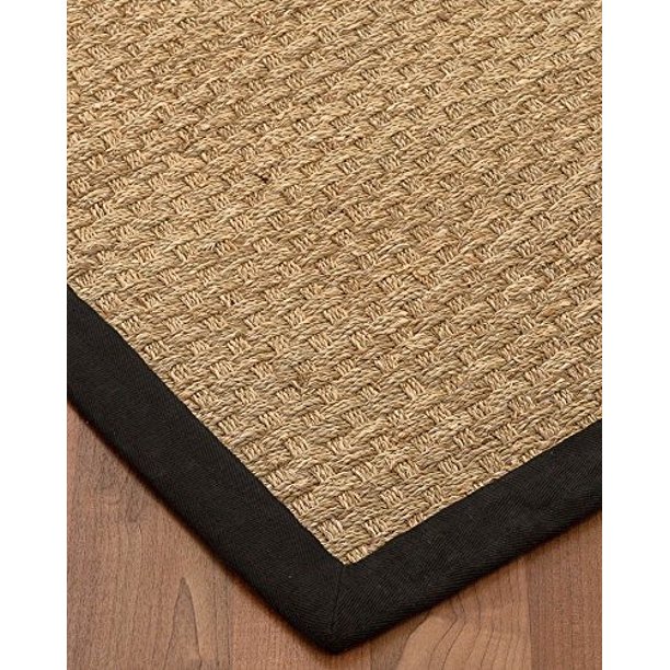 NaturalAreaRugs Natural Fiber Lancaster/Castaway Seagrass Rug, Handmade