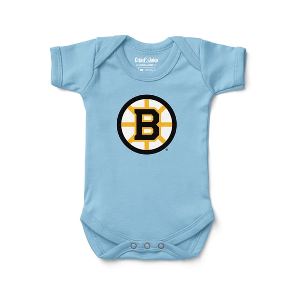 Newborn & Infant Chad & Jake Light Blue Boston Bruins Bodysuit