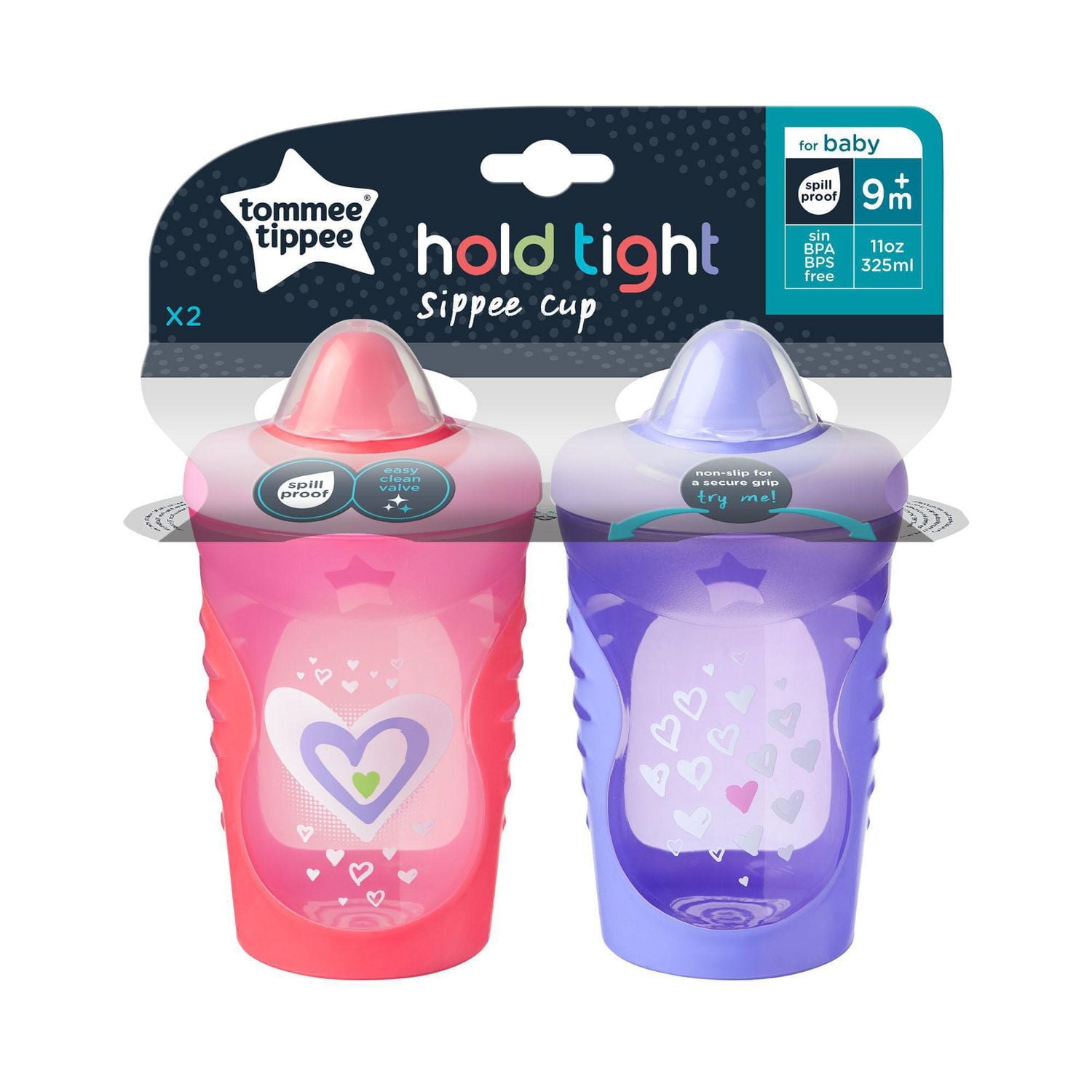 Gobbelet à bec Tommee Tippee "Hold Tight Baby Sippee"