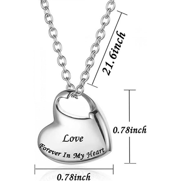 Dad cremation urn necklace deals