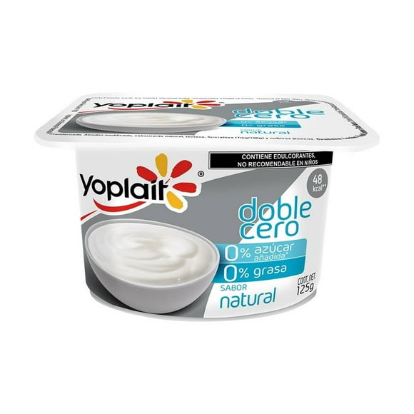 Yoghurt Yoplait Doble Cero natural 125 g