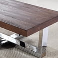 thumbnail image 4 of Laredo Table Basse en Bois de Châtaignier et Base Chromée, 4 of 6