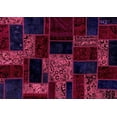 thumbnail image 1 of Ahgly Company Indoor Rectangle Patchwork Pink Transitional Area Rugs, 5' x 7', 1 of 4