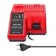 thumbnail image 1 of M12-18C Li-ion Battery Charger for Milwaukee 12 V 14.4V 18V C1418C 48-11-1815/1828/1840 M18 M14 M12, 1 of 5