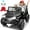 Black, variant on Joyracer 800W 24 Volt Ride on Toys, 4WD/2WD 3 Speeds Oversized Power Car Wheels, 2-Seater Ride on Truck with Remote Control, Electric Car Gift for Kids with Music, Bluetooth, Horn, Light, Green