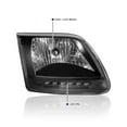 thumbnail image 3 of Spec-D Tuning Black Diamond Led Headlights Compatible with 1997-2003 Ford F150, 1997-2002 Ford Expedition, L+R Pair Head Light Lamp Assembly, 3 of 6