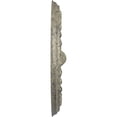 thumbnail image 4 of Ekena Millwork 15 3/4"OD x 2"P Foster Shell Ceiling Medallion (Fits Canopies up to 9 5/8"), Hand-Painted Castle Stone Crackle, 4 of 6