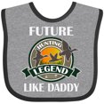 thumbnail image 3 of Inktastic Future Duck Hunting Legend Like Daddy Boys Baby Bib, 3 of 4