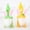 yellow+green, variant on TETOU 2pcs Easter Gnomes Plush,7 Inch Handmade Easter Bunny Gnomes Spring Decorations for Easter Party Home Kids Gift Centerpiece Ornament(Pink+Blue)