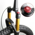 thumbnail image 1 of Bike Fork Hollow Lightweight Front Forks Lid Aluminium Alloy Cover for s Accessory - Red, 1 of 10