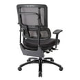 thumbnail image 4 of Vertical Black Mesh Back Chair with Shiny Black Base, 4 of 5