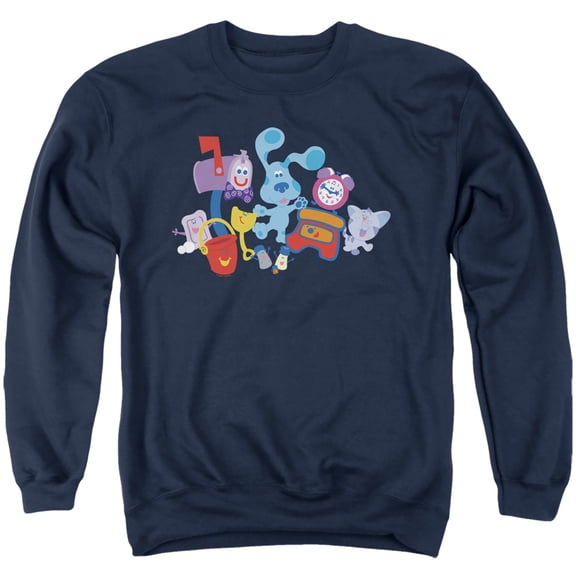 Blue's Clues (Classic) Friend Party Unisex Adult Crewneck Sweatshirt