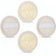 thumbnail image 1 of Almohadillas de lufa faciales premium de 4 piezas, esponjas limpiadoras de almohadillas exfoliantes faciales naturales para una piel facial limpia y vibrante (paquete de 4) Ormromra CPB-DE-LYY21, 1 of 5