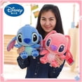 thumbnail image 4 of Lindos modelos de pareja de peluches de Disney Stitch, muñecos de peluche de dibujos animados, peluches de anime, juguetes para bebés, juguetes colgantes, regalo de cumpleaños para niños kawaii, 4 of 5