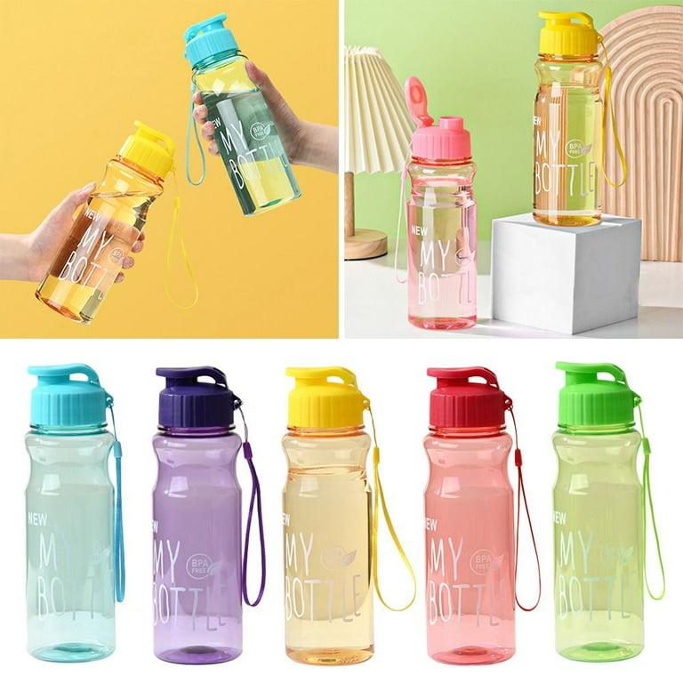 Food Grade PC Transparent Water Bottle Transparant 650ml, Easy
