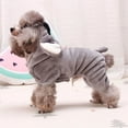 thumbnail image 4 of kedshhgu Pet Dog Cold Weather Cute Coat with Winter Dog Hoodie Warm Puppy Clothes for Small Dogs Chihuahua Clothing, 4 of 6
