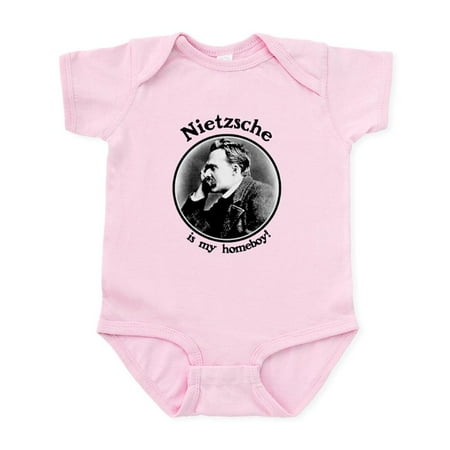 

CafePress - Nietzsche Is My Homeboy! Infant Bodysuit - Baby Light Bodysuit Size Newborn - 24 Months