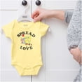 thumbnail image 5 of SpongeBob Motivational Spread Love Romper Boys or Girls Infant Baby Brisco Brands 12M, 5 of 6