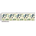 thumbnail image 3 of Ambesonne Botanical Fabric by the Yard Upholstery, Leaves Branches Retro, 5 Yards, Cream Olive Green Blue, 3 of 5