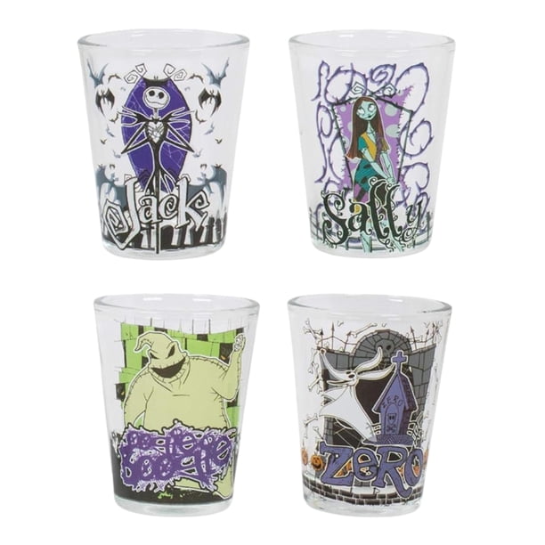 Set de minigafas Silver Buffalo Disney Nightmare Before Christmas