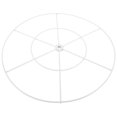 thumbnail image 3 of Iron Ceiling Drape Hoop: 40cm Wedding Decor Circle Ring For Craft Unique Iron Frame Drape Circle For Weddings Parties Celebrations, 3 of 5