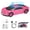 PINK, variant on WSTER WS-660 portable Bluetooth speaker is a cool, car-shaped wireless speaker with LED lights, an FM radio, and TF card support.Suitable for desktop decorations/computer use/outdoor use/party use