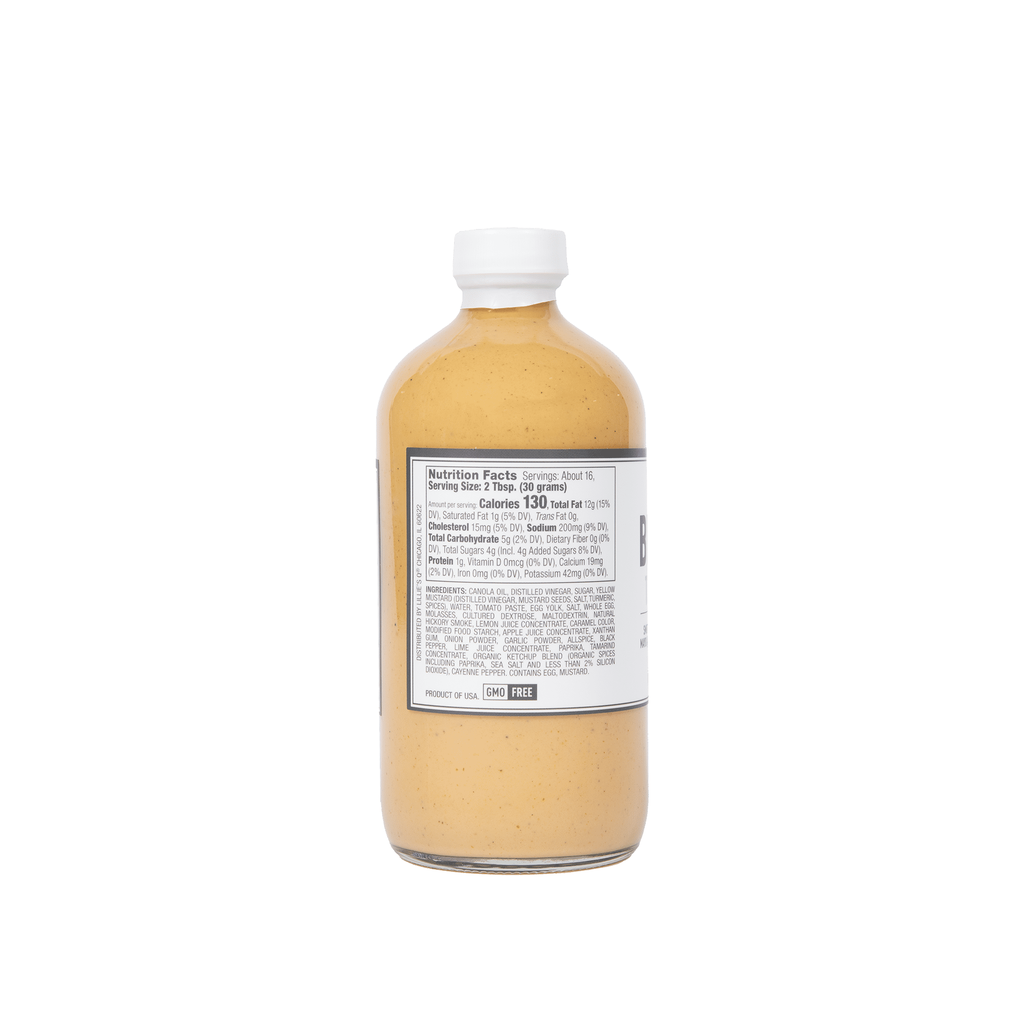 Lillie's Q BBQ Aioli Chicken Tender Sauce, 16.5 fl oz –Smoky BBQ Mayo Mustard, Gluten-Free, No HFCS