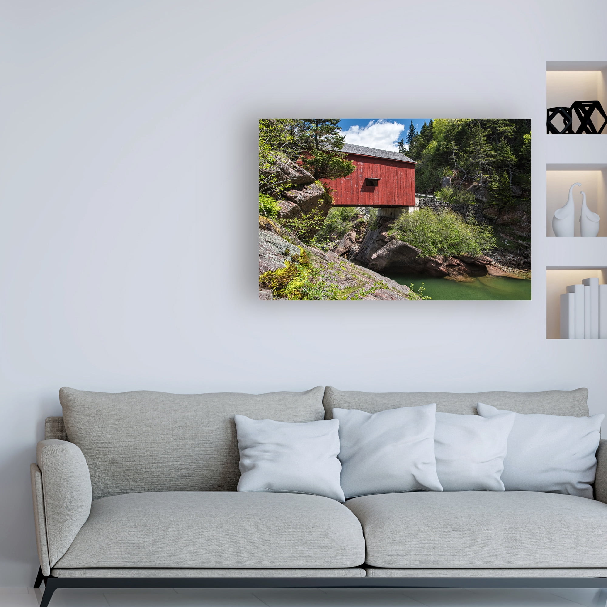 Trademark Fine Art 'Out of the Past' Canvas Art by Chuck Burdic