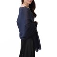 thumbnail image 3 of Plcasen Shawls Wraps For Women,Evening Dress Chiffon Cape Scarf For Wedding formal Summer Sun Protection, 3 of 4