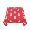 thumbnail image 5 of Wukai Labrador Retriever Dog Waterproof Tablecloth for Kitchen Dining, Fits Square Tables for 2-4 Seats -54"x54", 5 of 7