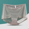 thumbnail image 2 of ZVNAΖH Panties for Women,Women's Panties,Women Solid Color Underwear High Waisted Lace Tight and Breathable Underwear Panties,Panties for Women Plus Size, 2 of 3
